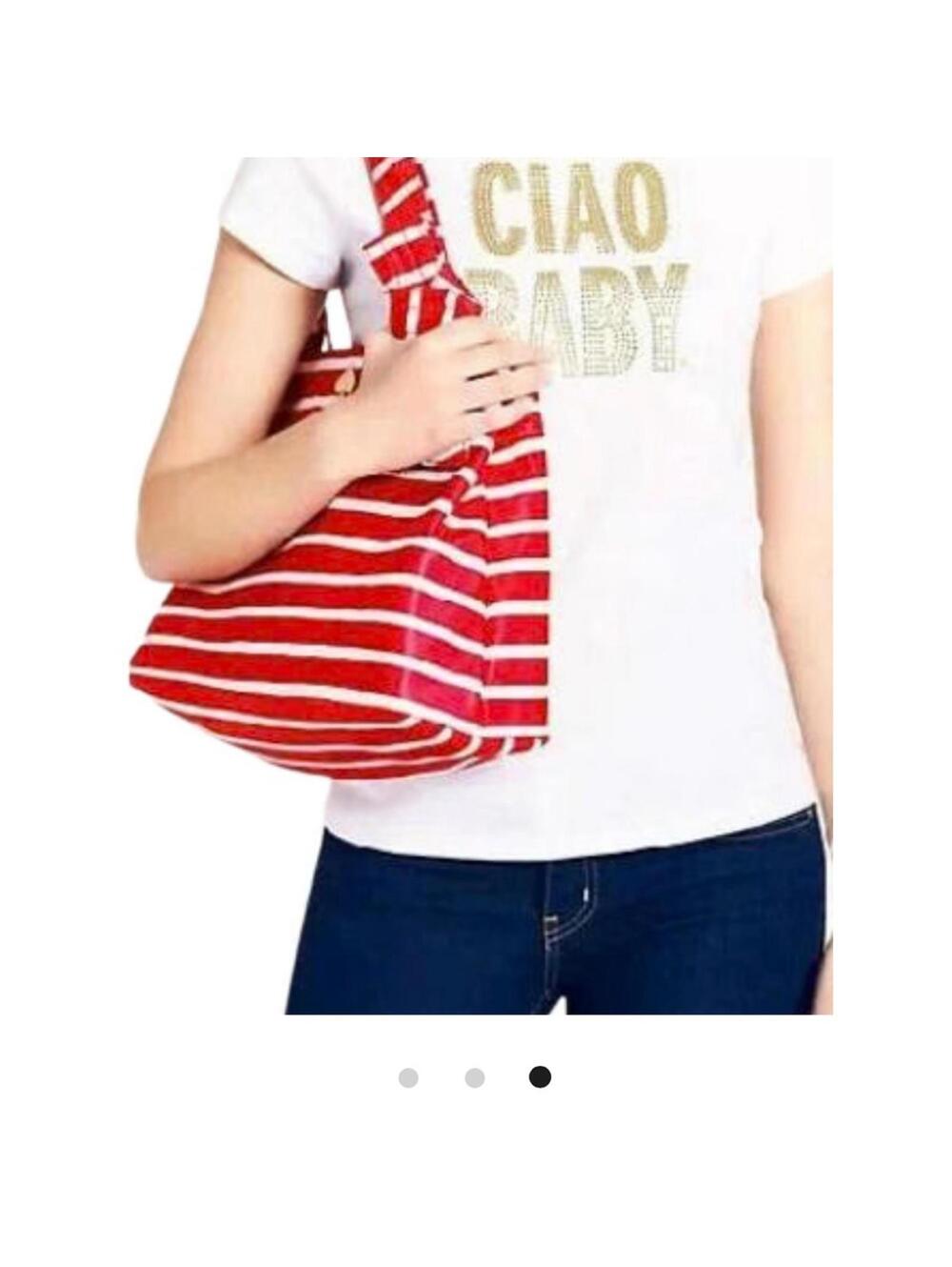 Kate Spade Sophia Grace Striped Diaper Baby Bag Tote
